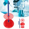 98 Holes Pipette Racks Red Pipette Stand Holder Rack Laboratory