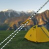 GEERTOP 5 mm Camping Tent Guylines with Aluminum Adjuster Tensioner