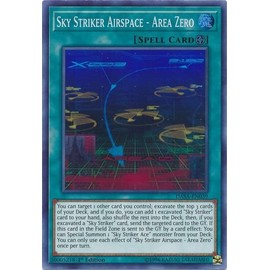 Hengulus Sky Striker Airspace - Area Zero - DASA-EN039 - Super Rare - 1st Edition - Collectible Card - Field Spell - 1 Card