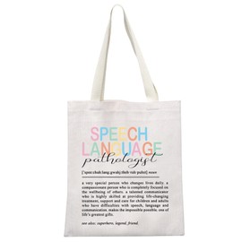 GJTIM Slp Gift Slp Thank You Gift Speech Language Pathology Slp Graduation Gift Speech Language Pathologist Definition Tote Bag (Speech Language Pathologist Tote)