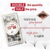 THE LASH SUPPLY THE LASH SUPPLY 1000fans 3D 4D 5D 6D 7D 8D 10D 12D 14D Wispy Premade Fan Eyelashes, C/CC/D Curl, 8-20mm Length, 0.03/0.05/0.07 Thickness, Promade Loose Eyelash Extension Fans, Mixed Length Pack