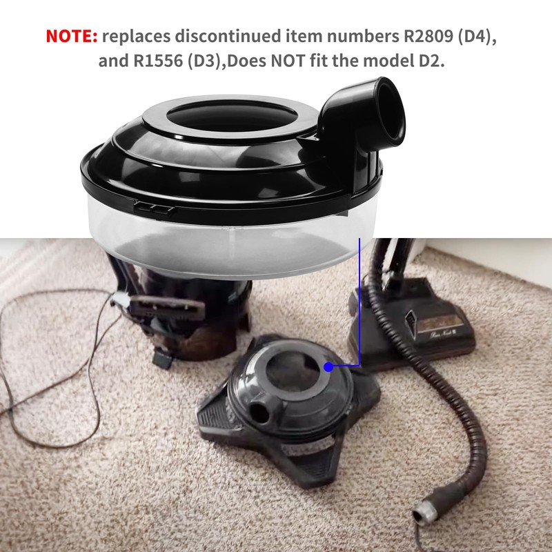 Vanshly 2 quart water pan(Basin) fits Rainbow Vacuum Cleaner model