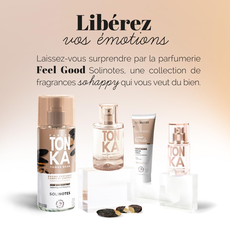 Solinotes Tonka Perfume for Women & Men, 1.7 Fl Oz/