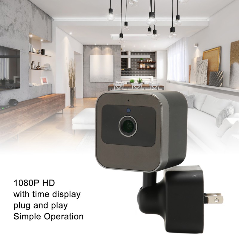 WiFi Security Camera 1080P HD Plug and Play Smart Wireless