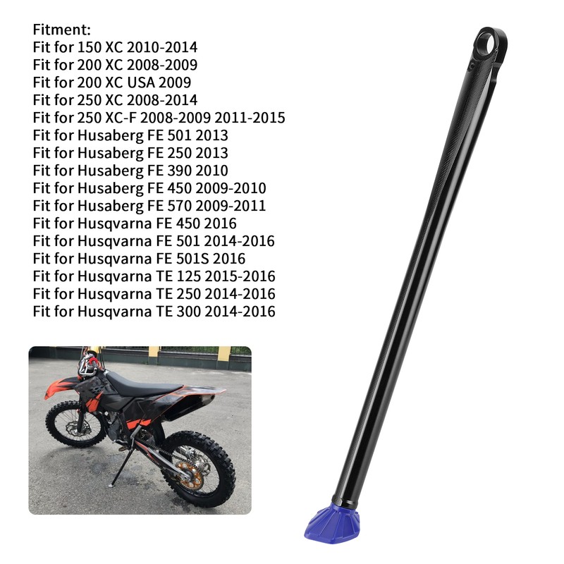 CNC Aluminum Alloy Kickstand Side Stand Accessory Fit for Husqvarna