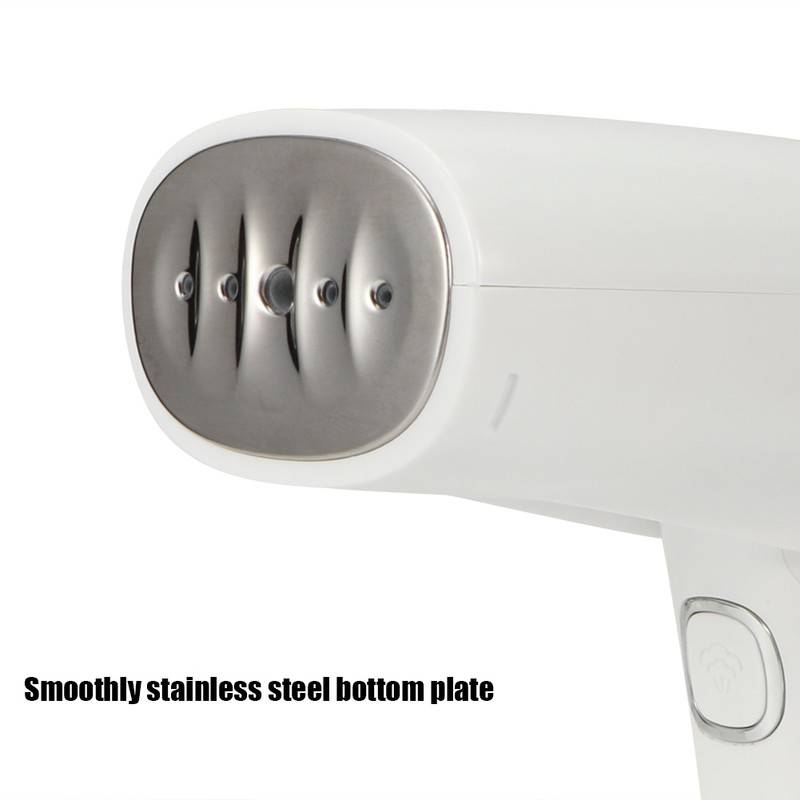 1000W Electric Steamers Folding Portable Household Garment Clothes Steamers White