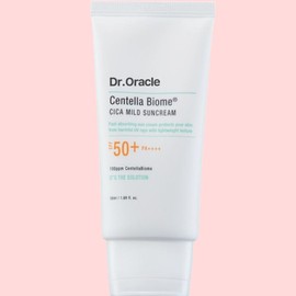 Centella Biome Cica Mild Sun Cream 50ml SPF50+PA++++, 50ml, 1 unit / 센텔라바이옴 시카 마일드 선크림50ml SPF50+PA++++, 50ml, 1개