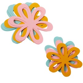 Protective Flower-Shaped Pan Protectors - Set of 14