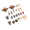Decorative Shoe Clips Fashionable Shiny Elegant Removable Shoe Decoration Accessory