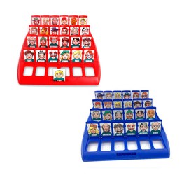 Amasawa Who Is It Funny Guessing Game, Board Game, Parent-Child Interactive Toy, Logical Argumentation, Desktop Leisure Game, Early Child Educational Game, Family Guessing Games, Red And Blue