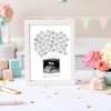 Pearhead Baby Shower Signature Guest Book & Sonogram Keepsake Picture