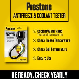 Prestone AF-1420-6PK Antifreeze and Coolant Tester, (Pack of 6)