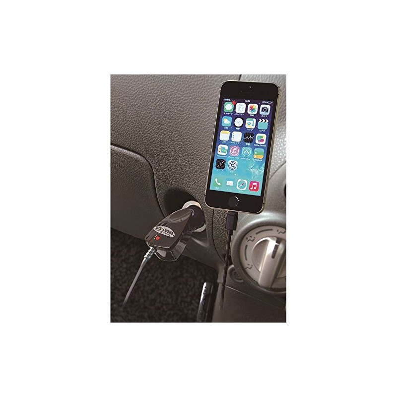 Kashimura NJ-446 NAJ-446 DC Charger 1A Lightning Black