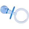 Acrylic Glass Plastic Cute Small Baby Pacifiers for Baby Shower