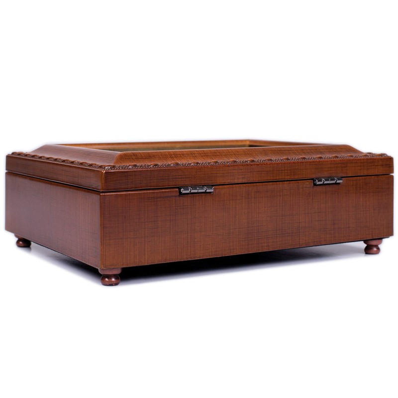 God Grant Me The Serenity Woodgrain Keepsake Music Box Plays