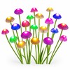 Solar Mushroom Garden Lights for Outdoor Decor – Dual Mode