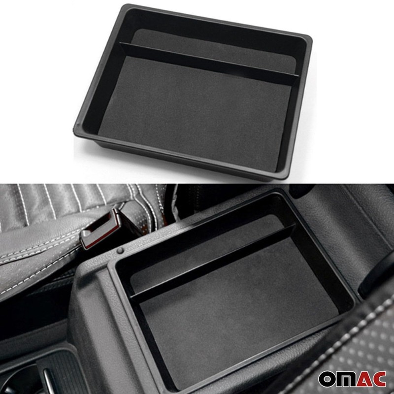 OMAC Center Console Armrest Storage Tray for VW Tiguan 2012-2017