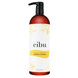 CIBU Repair + Protect Hair Conditioner for Damaged Dry Hair, 1 Liter - Protects from Breakage and Split Ends, Leaves Strands Smooth and Luxurious - Color Safe Repair Conditioner Gentle for Daily Use