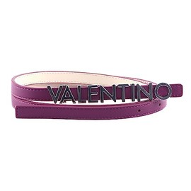 Valentino Women's Belty Belt, Mauve/Silver, XL, Mauve/Silver