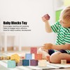 9pcs Baby Blocks Toy Soft Squeeze Chewing Educational Toddler Stacking