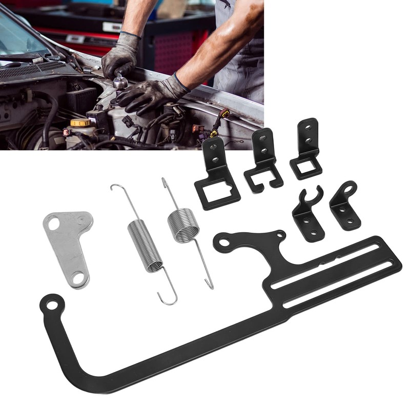 Throttle Cable Assembly Kit, Carburetor Throttle Cable Bracket 304147 Gearbox
