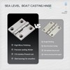 Laorde 316 Stainless Steel Hinges Marine Grade 1.5" x 1.5"
