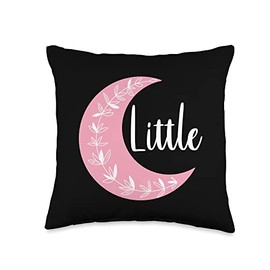 Little Pledge Rush Alumnae Family Reveal Party Fun Big Little Sorority Week Reveal College Sister Recruitment Throw Pillow, 16x16, Multicolor