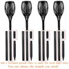 4PCs Solar Torch Lights Outdoor, 43 inch 96 LED, Waterproof