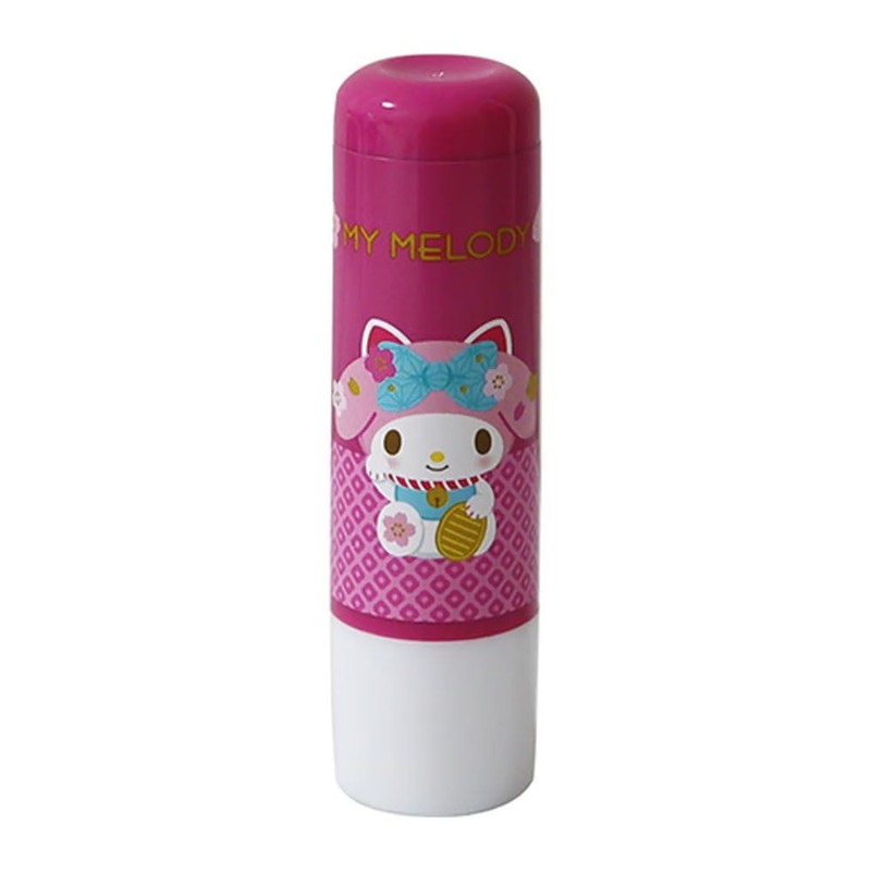 Sanrio Characters Tight! Moisturizing Fruit Lip Balm, Japanese Pattern, 0.1