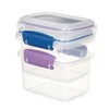 Sistema Klip It Food Storage Container, 400 ml, 2-Pack (Colors