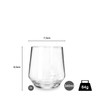 Moritz Milano Water Glasses 370 ml Camping Glasses Water Glasses