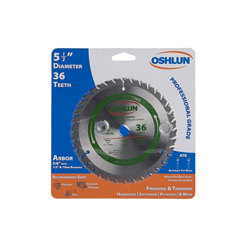Oshlun SBW-055036 - Hoja de sierra de corte ATB de