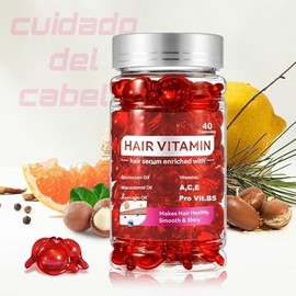 40 Cápsulas Capilares, Serum para Cabello (2 BOTELLAS)