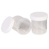 50 Cream Pots Jars Tins 10 g 12 ml Clear