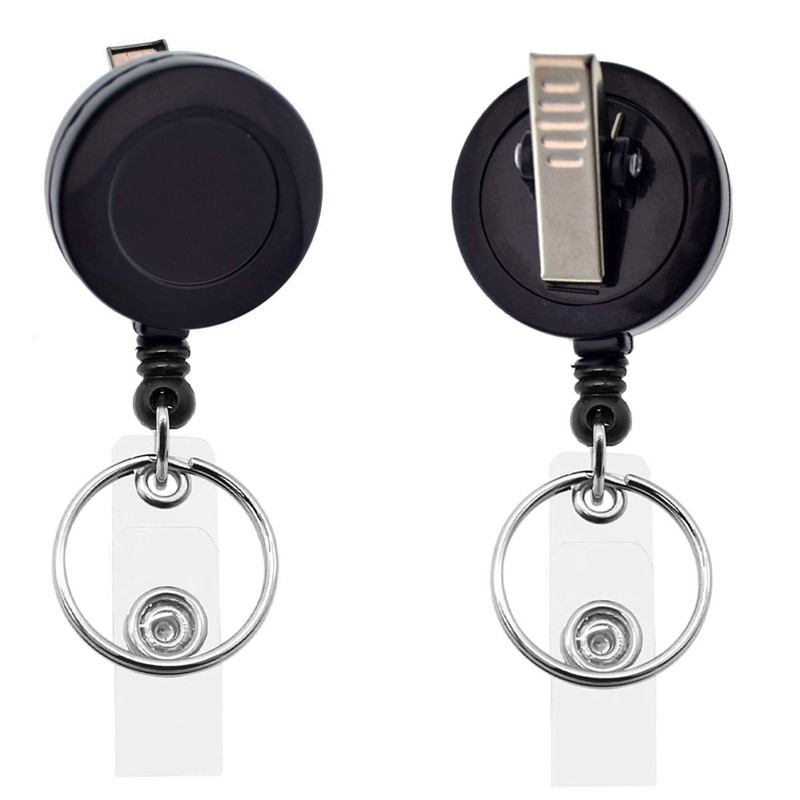 YOUOWO Reel Reel Lanyard ID Card Holder Card Strap Hanging