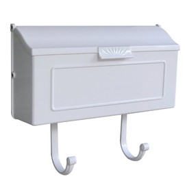 Special Lite Products SHH-1006-WH Horizon Horizontal Mailbox, White