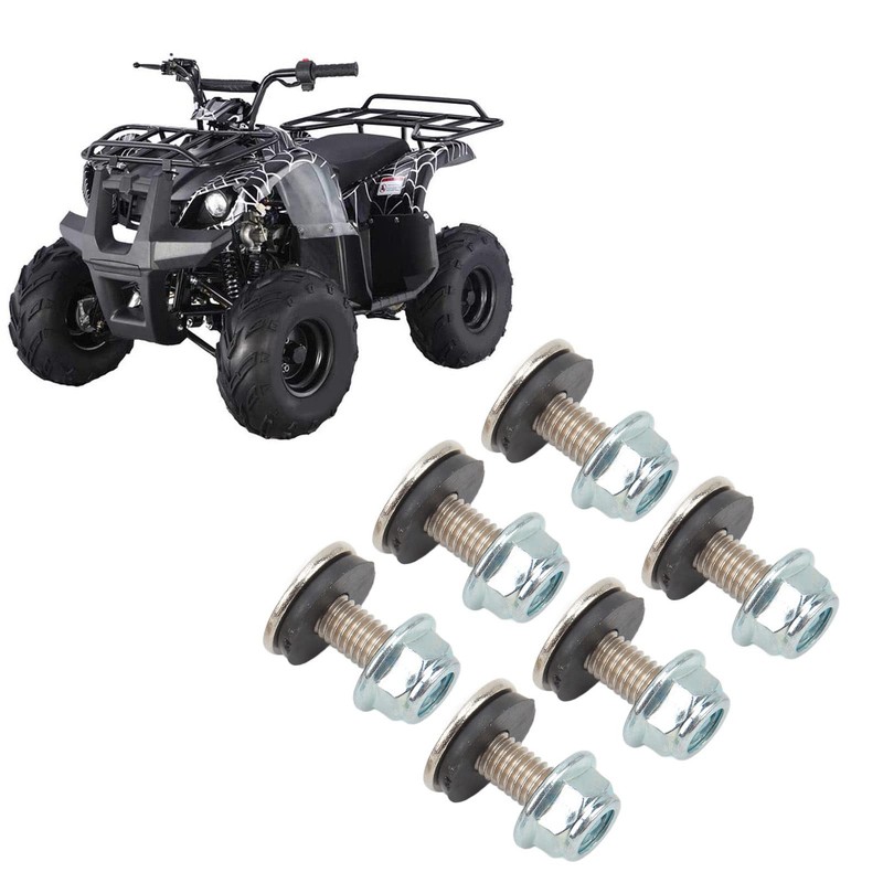 Fender Screw Washer Nut Screw Set for ATV Quad 4