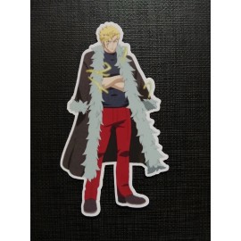 Laxus Dreyar from Fairy Tail Glossy Sticker Anime Waterproof!