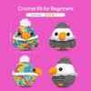 Mintion Crochet Animal Kits, Crochet Kit for Beginners Kids, Crocheting