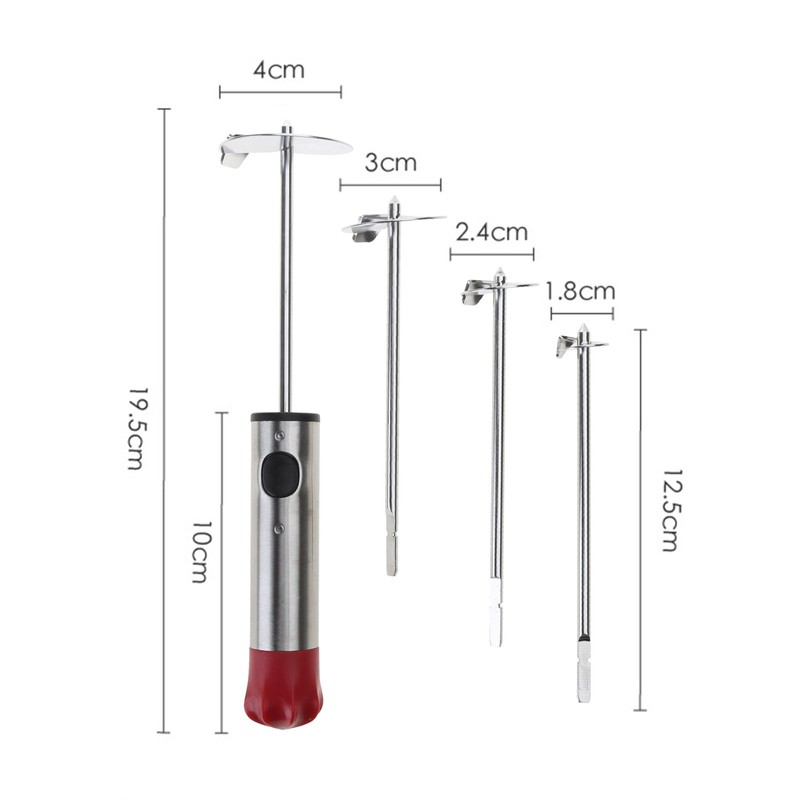 PURPLELILY Stainless Steel Zucchini Zucchini Cucumber Corer Fruit Corer Tool