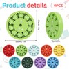 Heyumybit Math Fidget Spinner Toy Kit,9 Pieces Multiplication Division Maths
