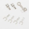 Terminal Set, Y Terminal, Flat Terminal, Cord Stopper, 2 Each
