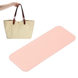PATIKIL Felt Base Shaper 12x5 Inch, Bag Bottom Shaper Pad Purse Liner Board Insert Arc Corner for Handbags Tote Crossbody Bag Backpack, Pink