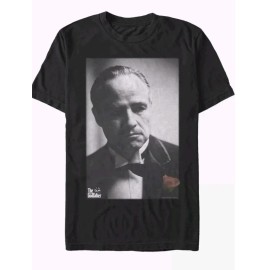 The Godfather Don Carleone Portrait T-Shirt Size Small Black