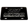 BLVD Nitro Z-20 Boats LOGO Car Tag Diamond Etched on
