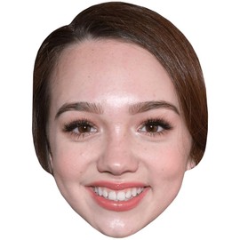 Ruby Jay (Smile) Cardboard Mask