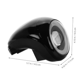 PACKOVE Replace Your Scooter Headlight Led Electric Scooter Front Lamp 48v Battery Indicator Easy to Install High Visibility