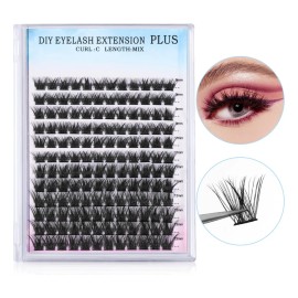 Blister Extensiones De Pestañas Segmentadas 144 Ramos 9-13mm Magefy