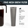 Primula Mason Jar Cold Brew Iced Coffee Maker with Stainless