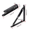 Generic 2 Pack Shelf Brackets 150mm Collapsible Wall Bracket Foldable